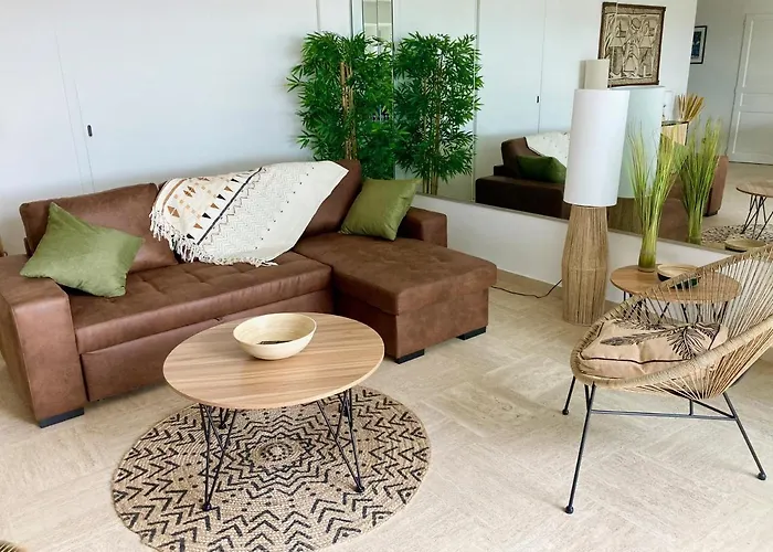 Grand Duplex Climatise Avec Terrasse Face A La Apartament