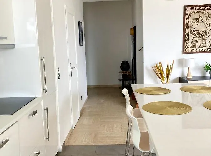 Grand Duplex Climatise Avec Terrasse Face A La סן-מקסים