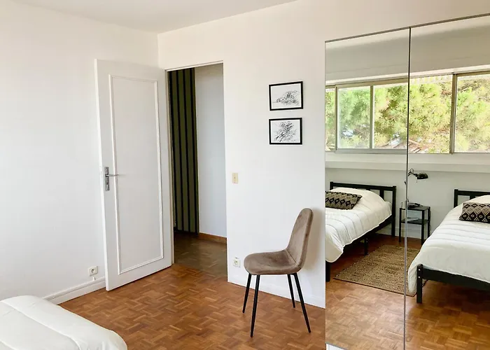 Grand Duplex Climatise Avec Terrasse Face A La Apartament *