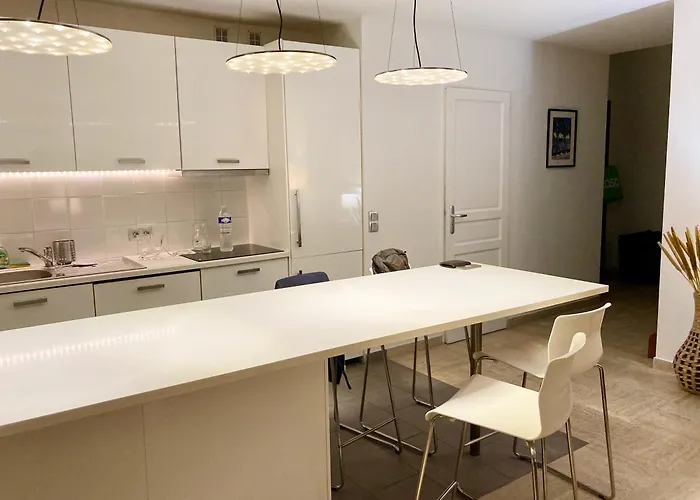 Grand Duplex Climatise Avec Terrasse Face A La